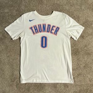 OKC Thunder Westbrook Nike shirt